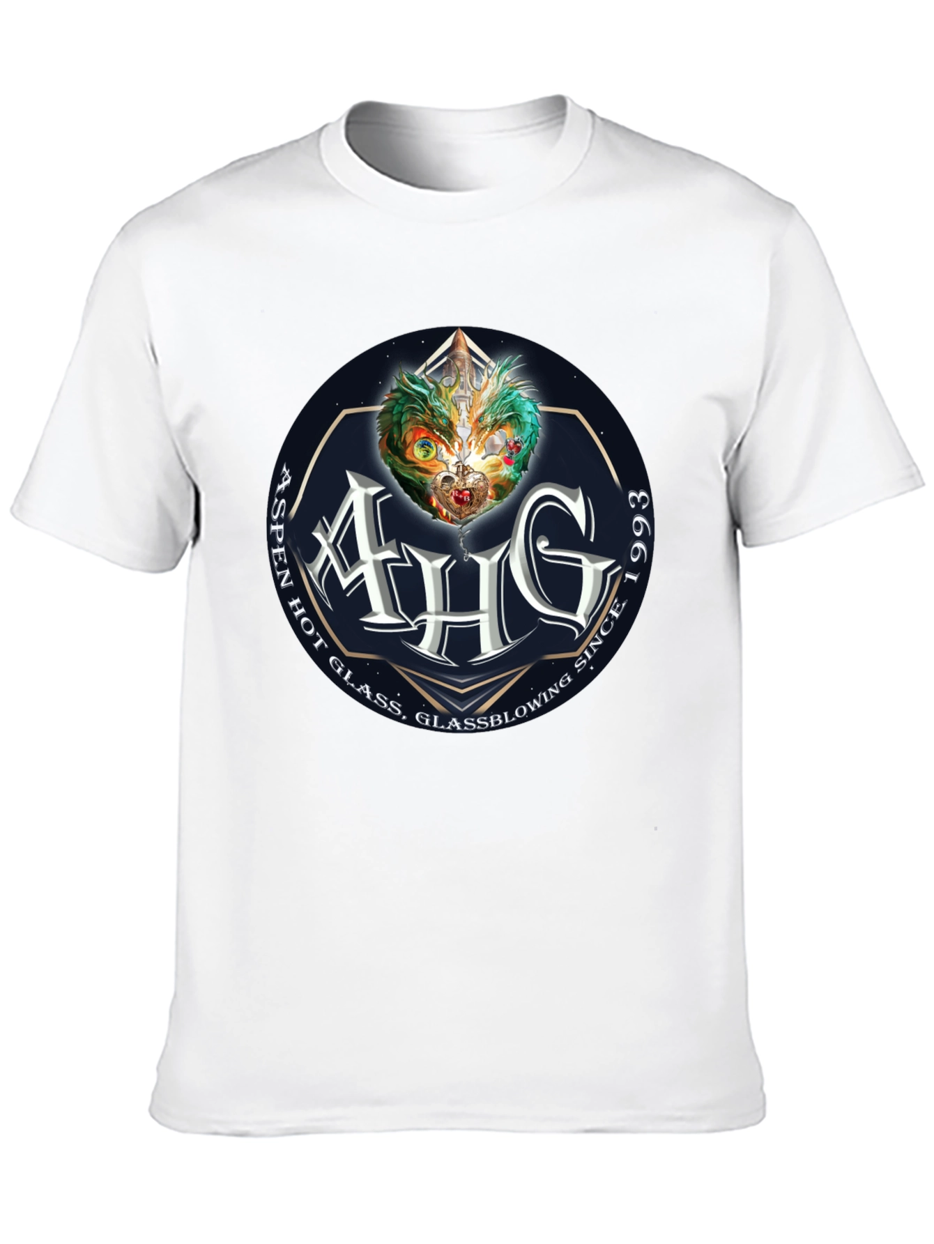 Aspen Hot Glass AHG Graphic T-Shirt