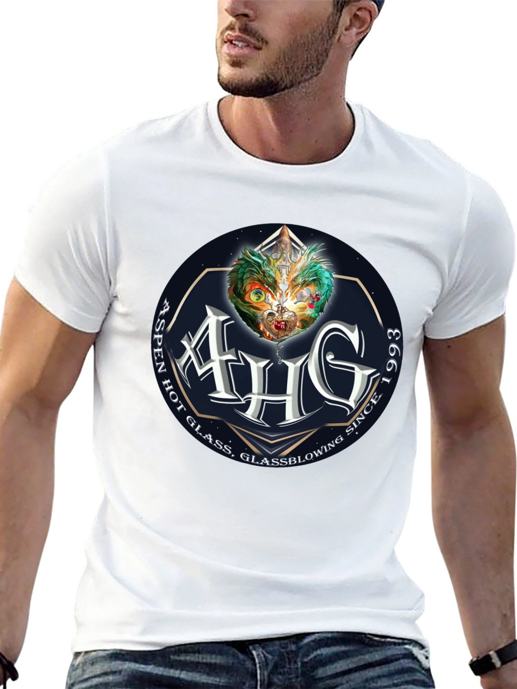 Aspen Hot Glass AHG Graphic T-Shirt