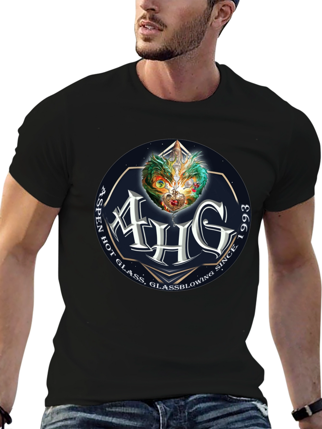 Aspen Hot Glass AHG Graphic T-Shirt
