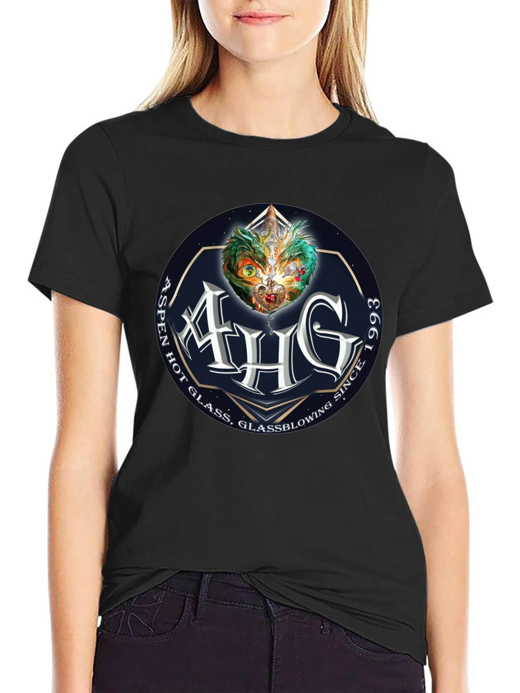Aspen Hot Glass AHG Graphic T-Shirt