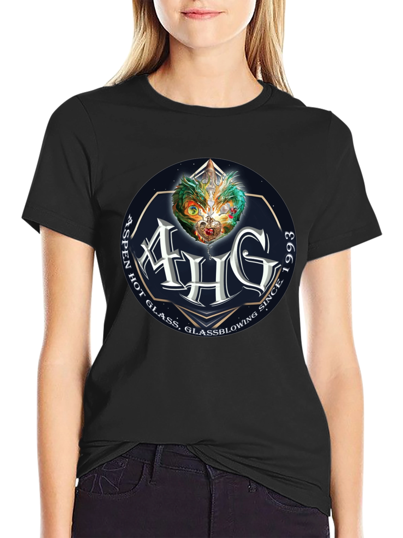 Aspen Hot Glass AHG Graphic T-Shirt