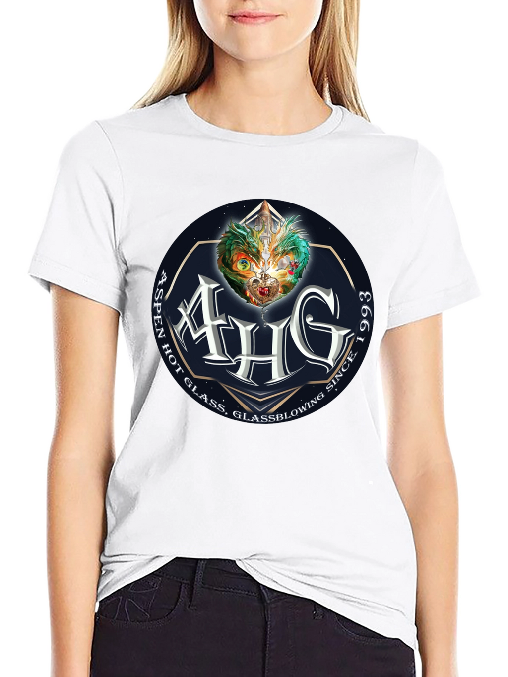Aspen Hot Glass AHG Graphic T-Shirt