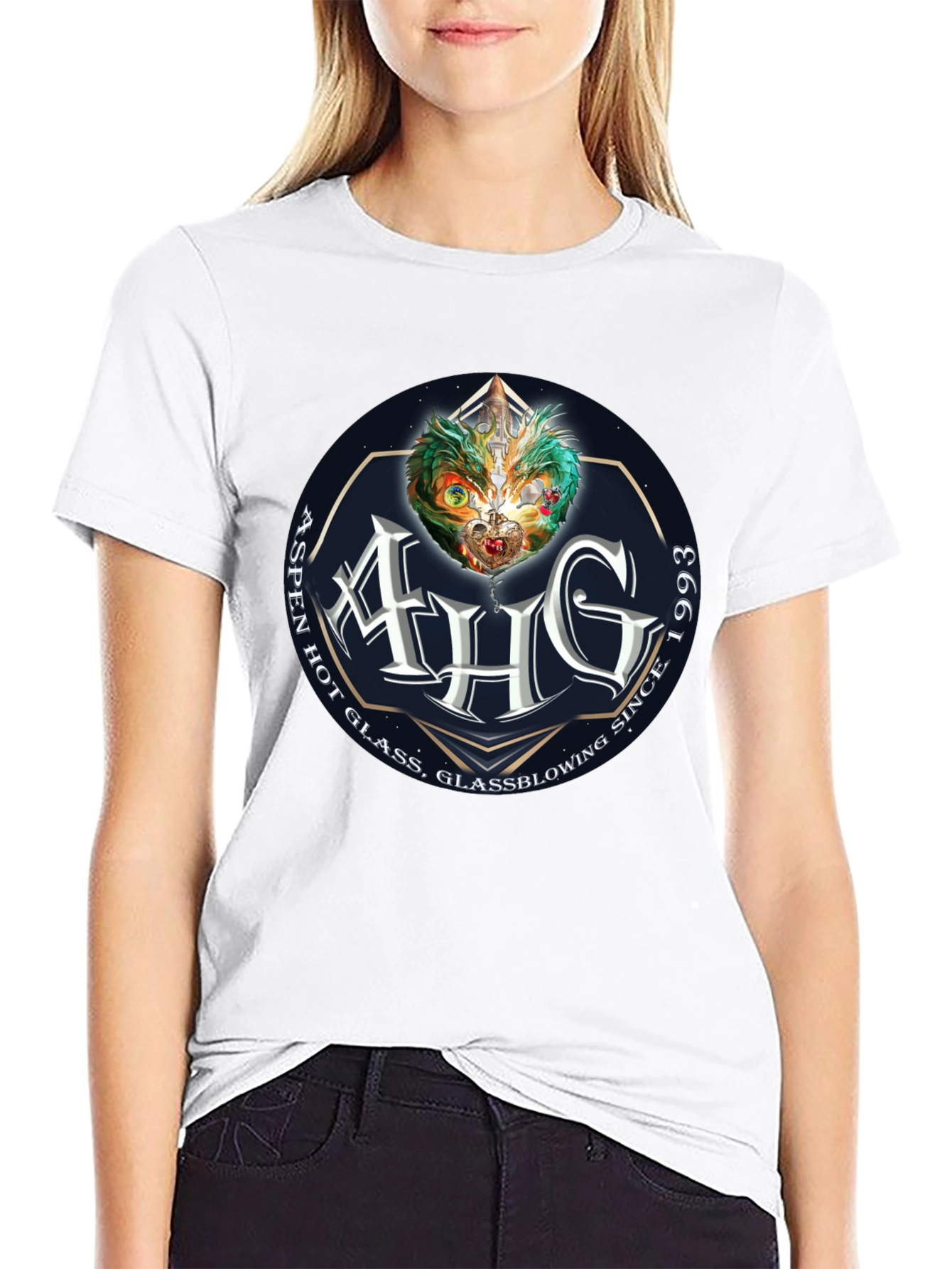 Aspen Hot Glass AHG Graphic T-Shirt