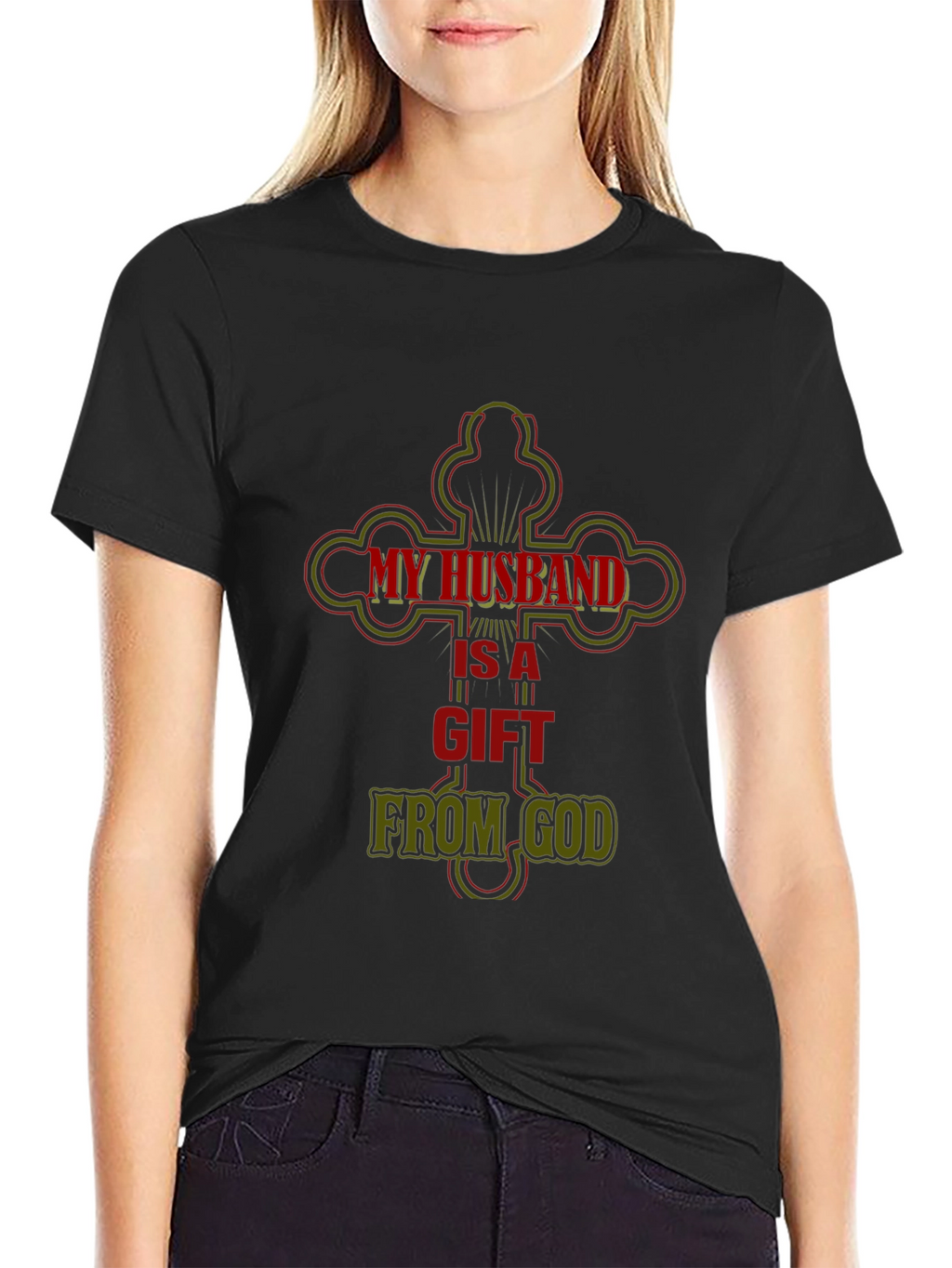 Husband Gift From God Graphic T-Shirt