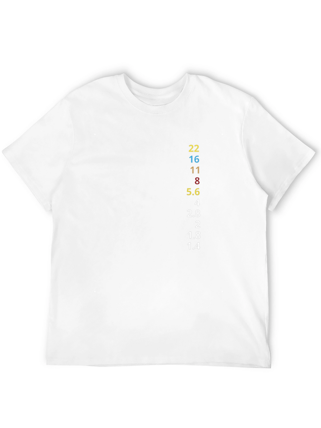 Photographers F-Stop Mens Black T-Shirt