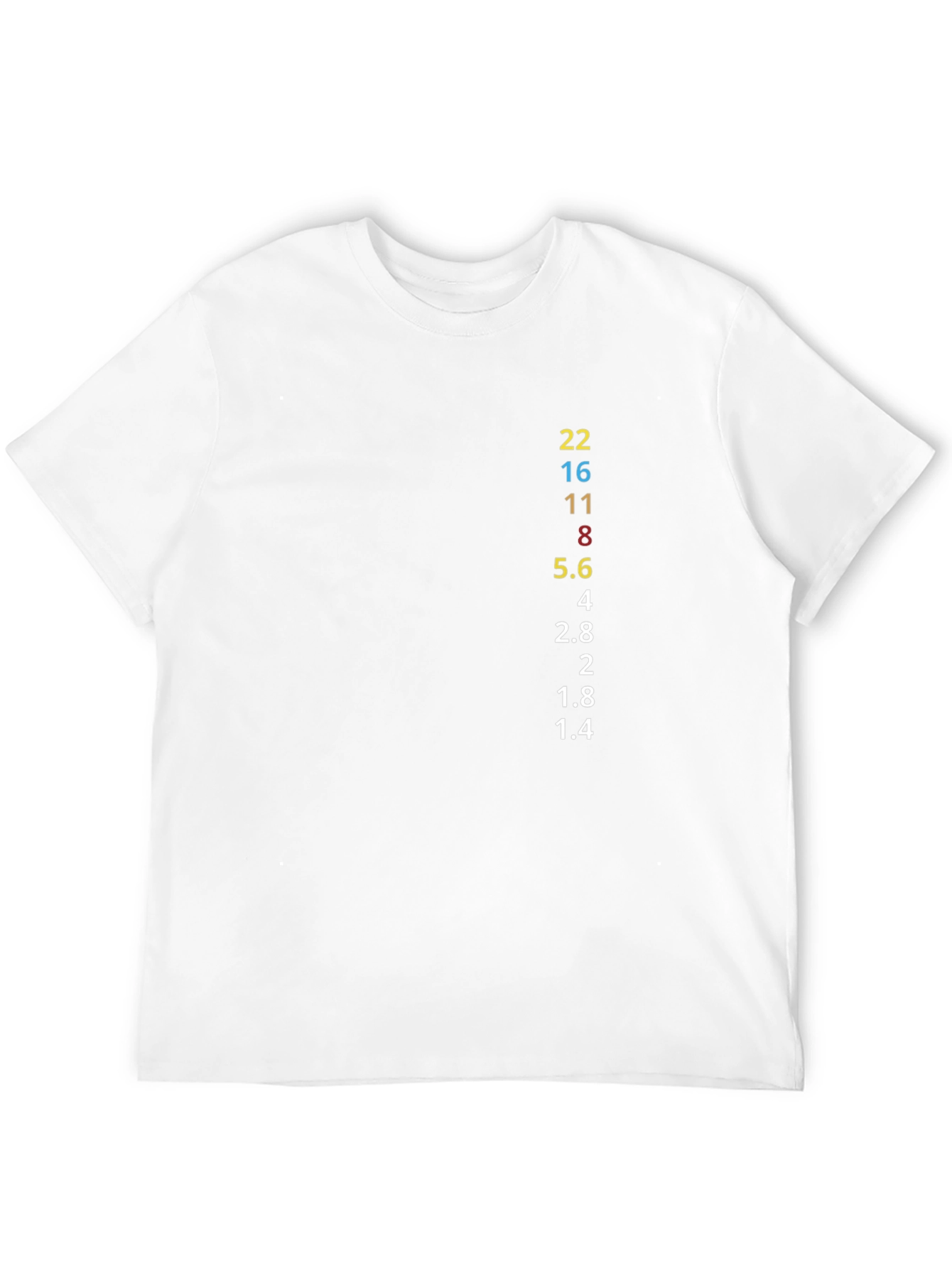 Photographers F-Stop Mens Black T-Shirt