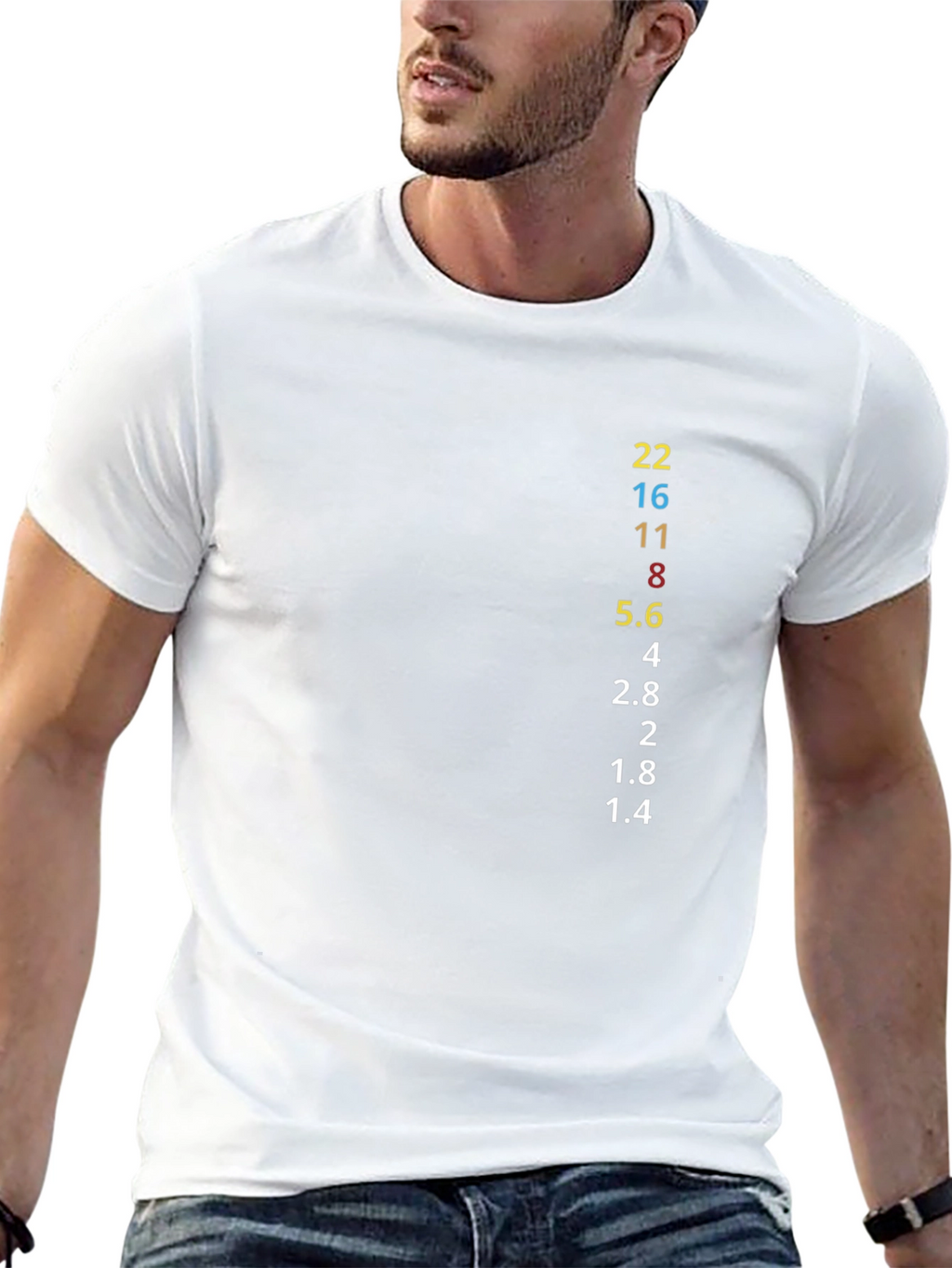 Photographers F-Stop Mens Black T-Shirt