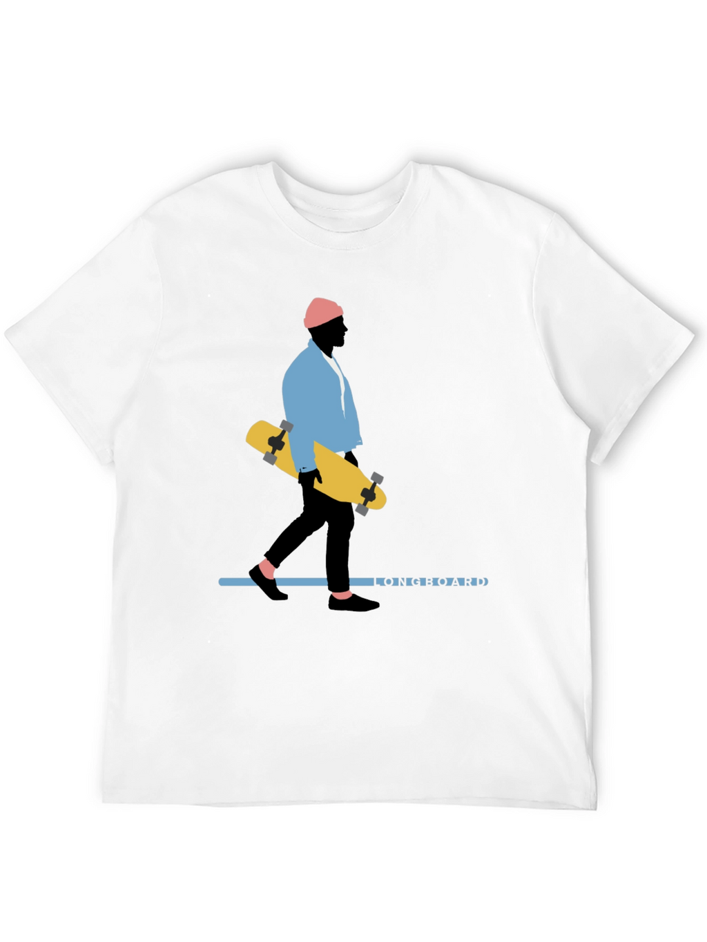 Skateboard Graphic Tee - Stylish Urban Design