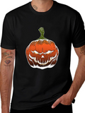 Spooky Pumpkin T-Shirt - Halloween Style