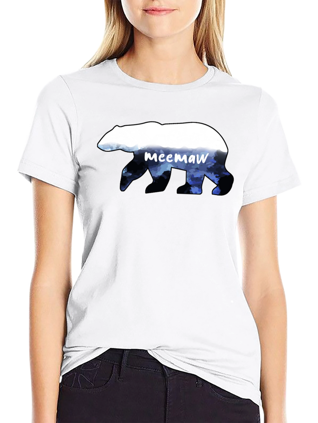 Meemaw Bear Graphic T-Shirt