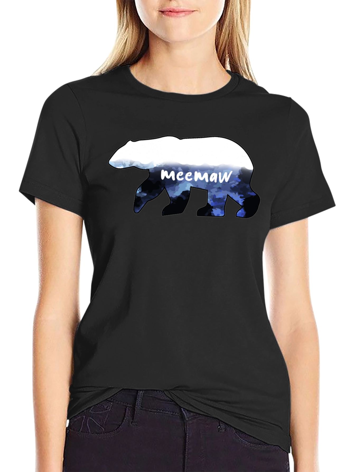 Meemaw Bear Graphic T-Shirt