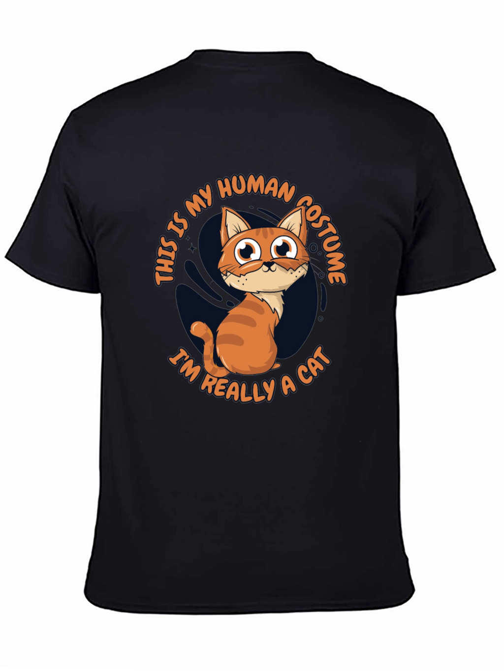 Funny Cat Human Costume T-Shirt