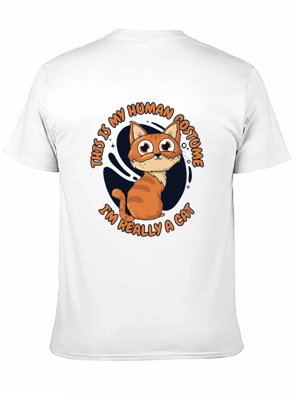 Funny Cat Human Costume T-Shirt