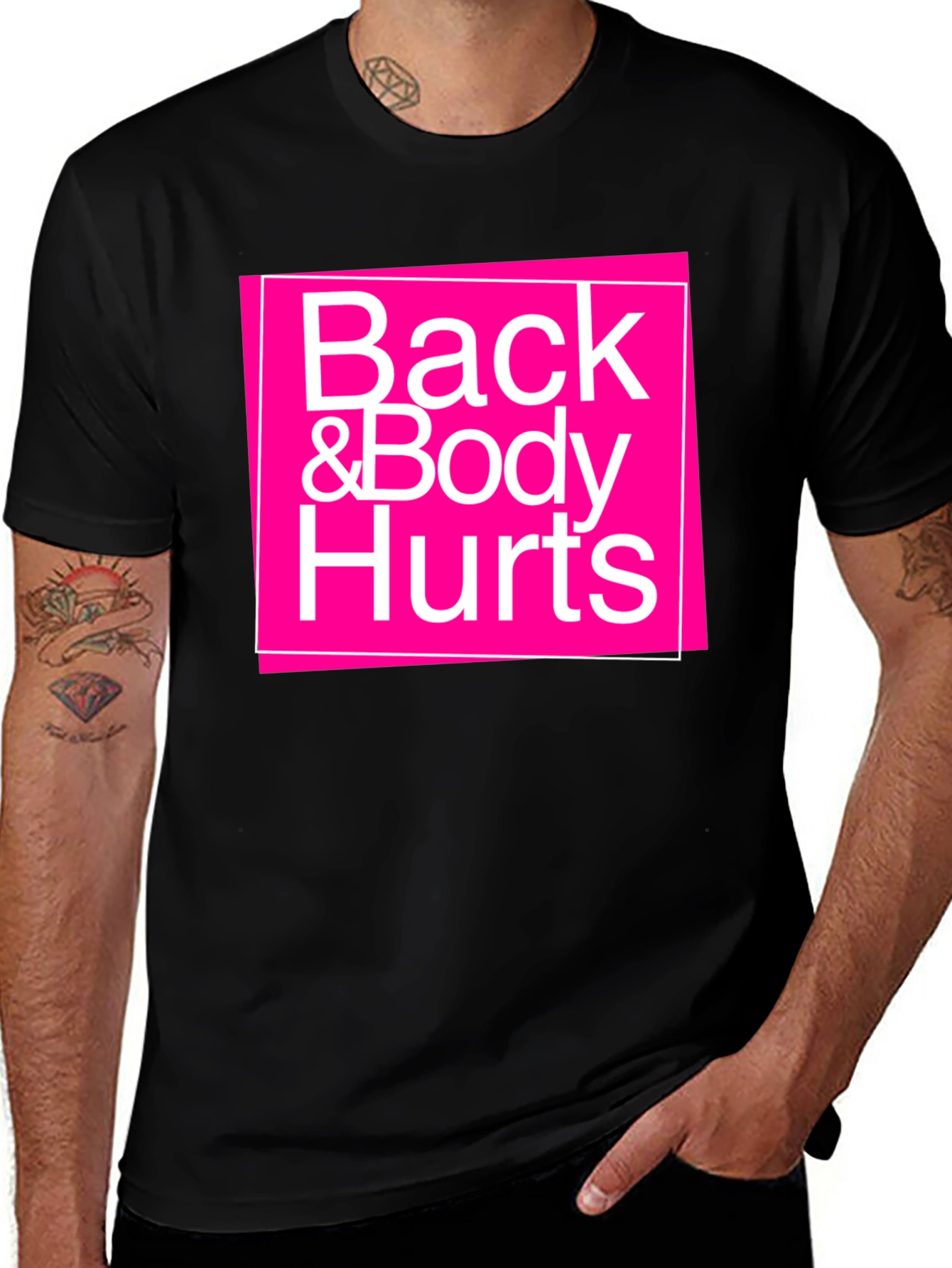 Back & Body Hurts Graphic T-Shirt