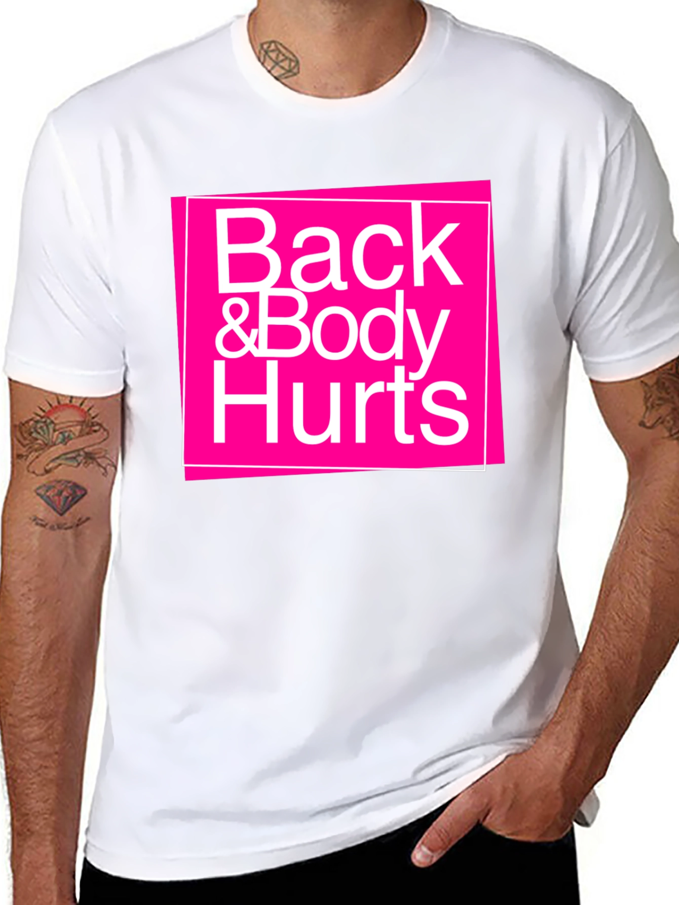 Back & Body Hurts Graphic T-Shirt