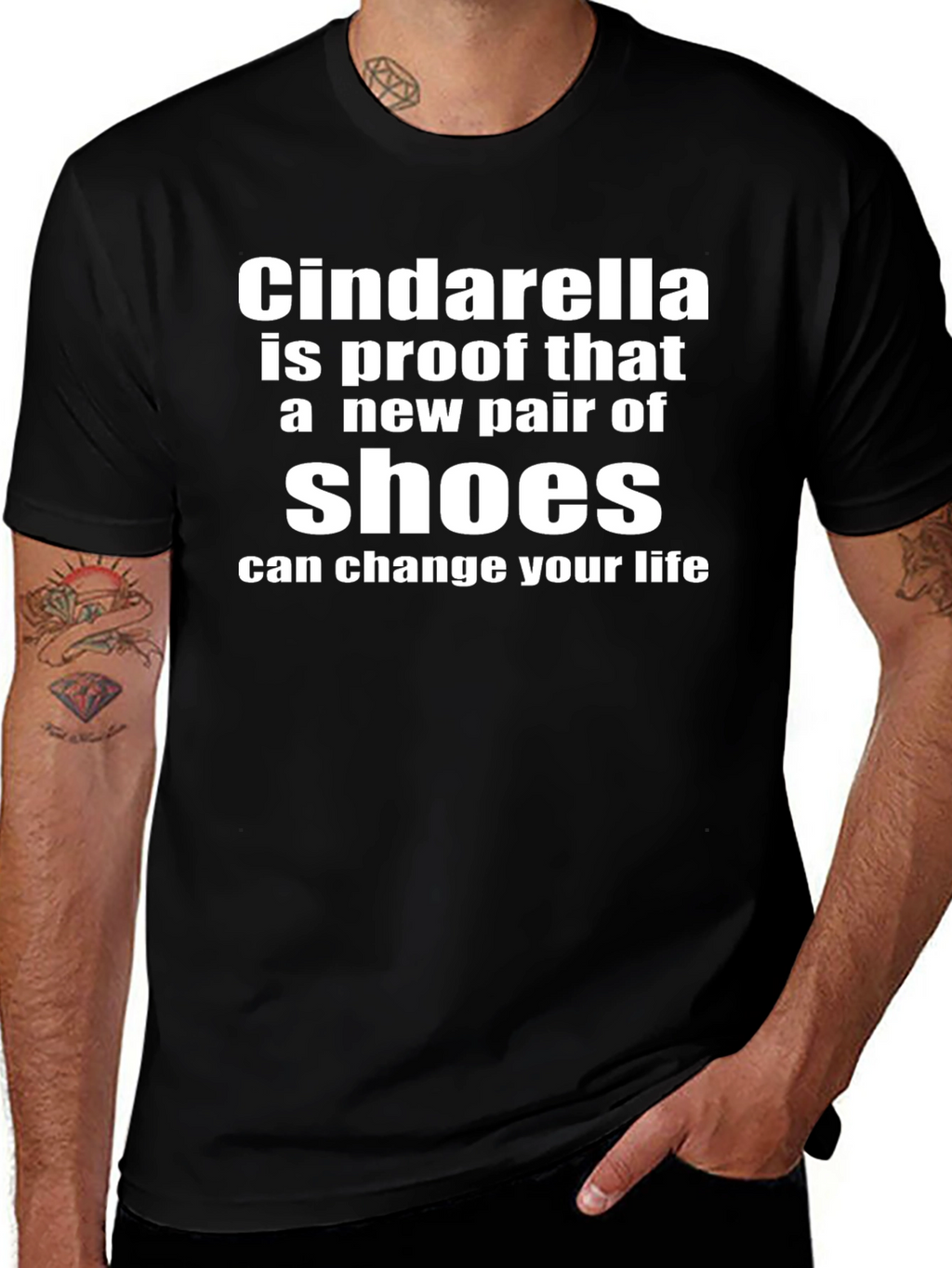 Cinderella Shoes Change Life T-Shirt