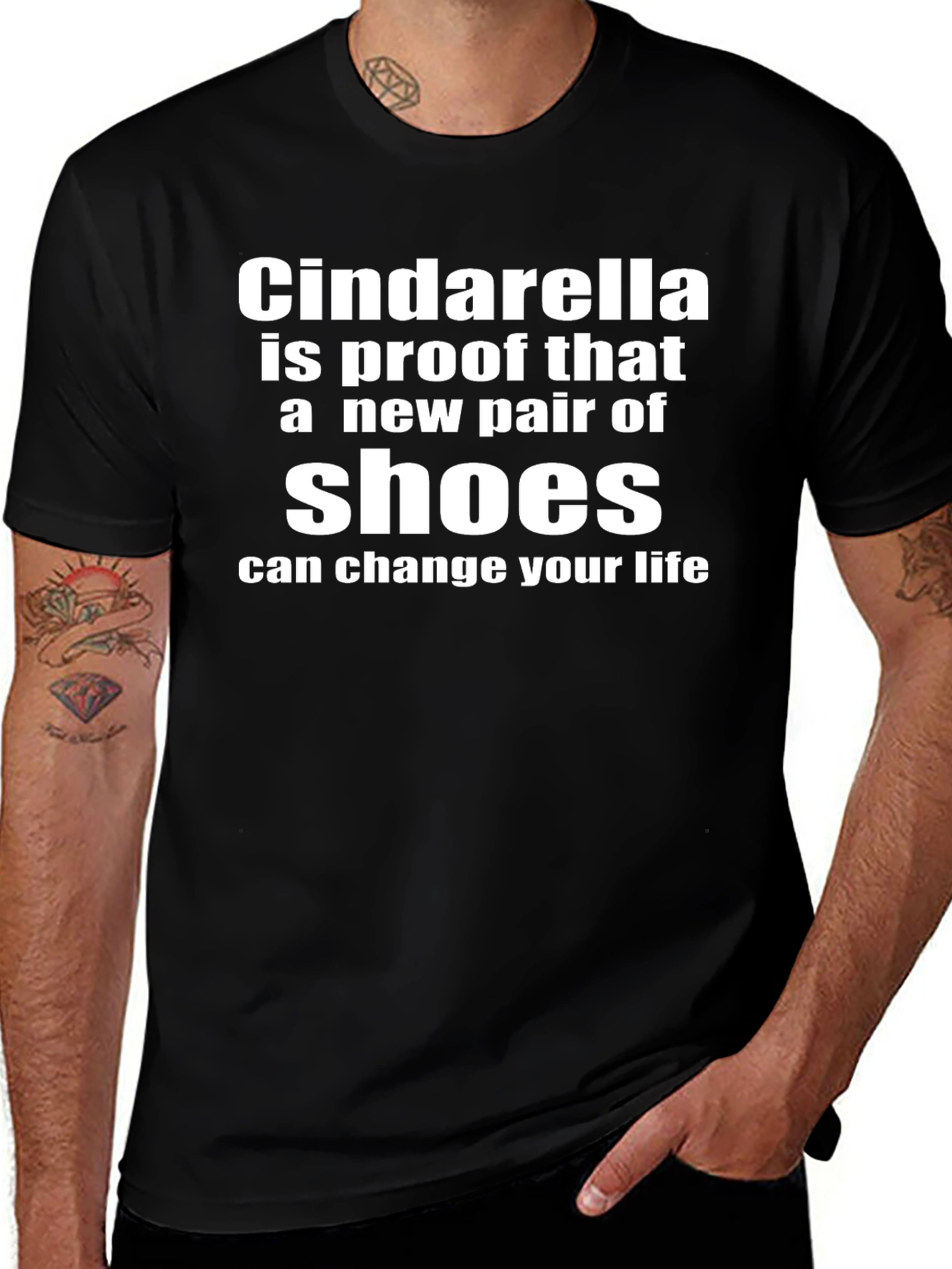 Cinderella Shoes Change Life T-Shirt