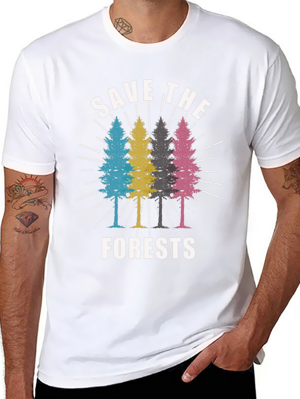 Save the Forests T-Shirt - Eco-Friendly Graphic Tee