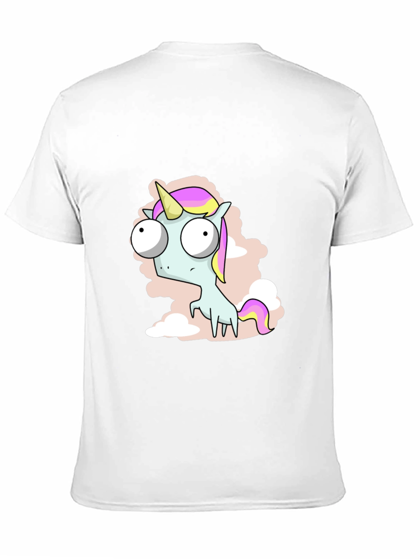 Funny Unicorn T-Shirt - Cartoon Style