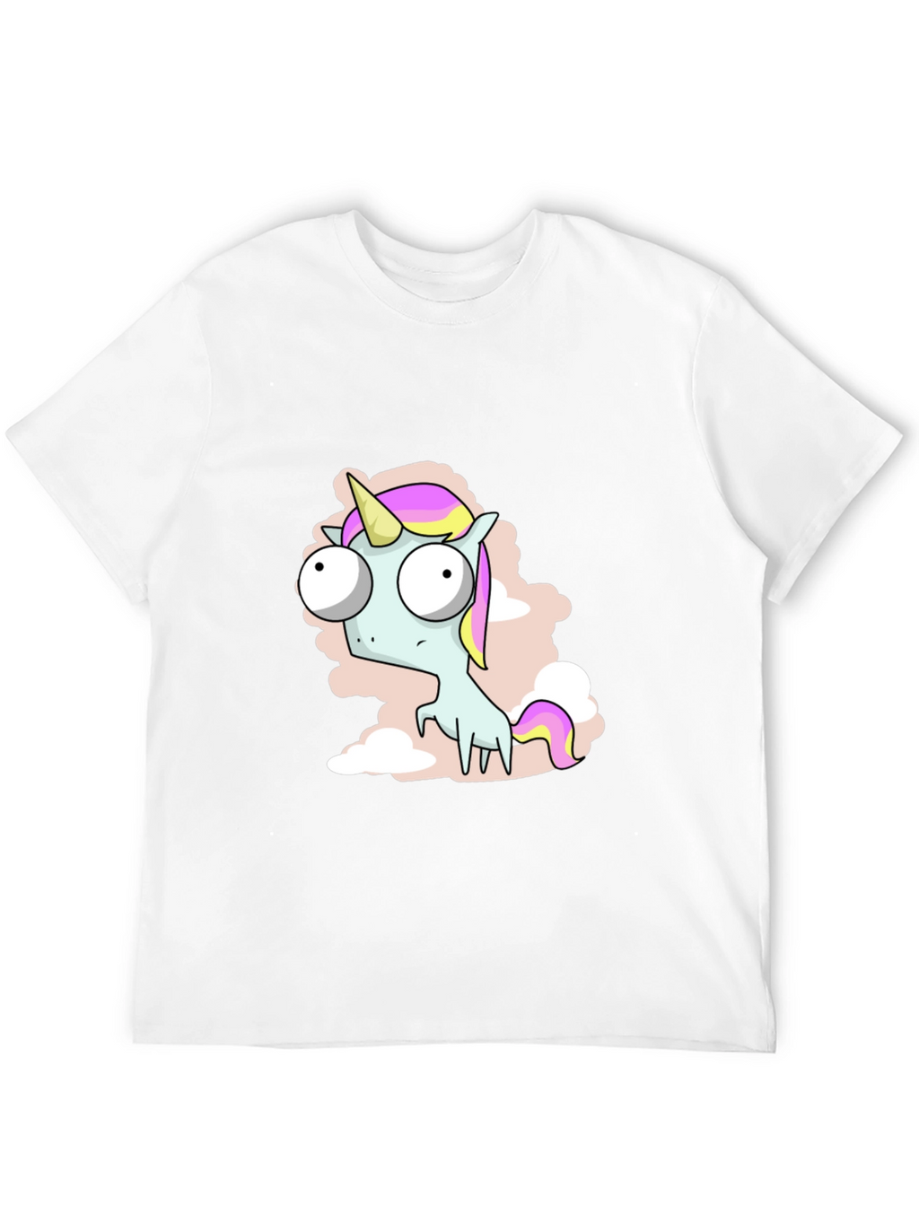 Funny Unicorn T-Shirt - Cartoon Style