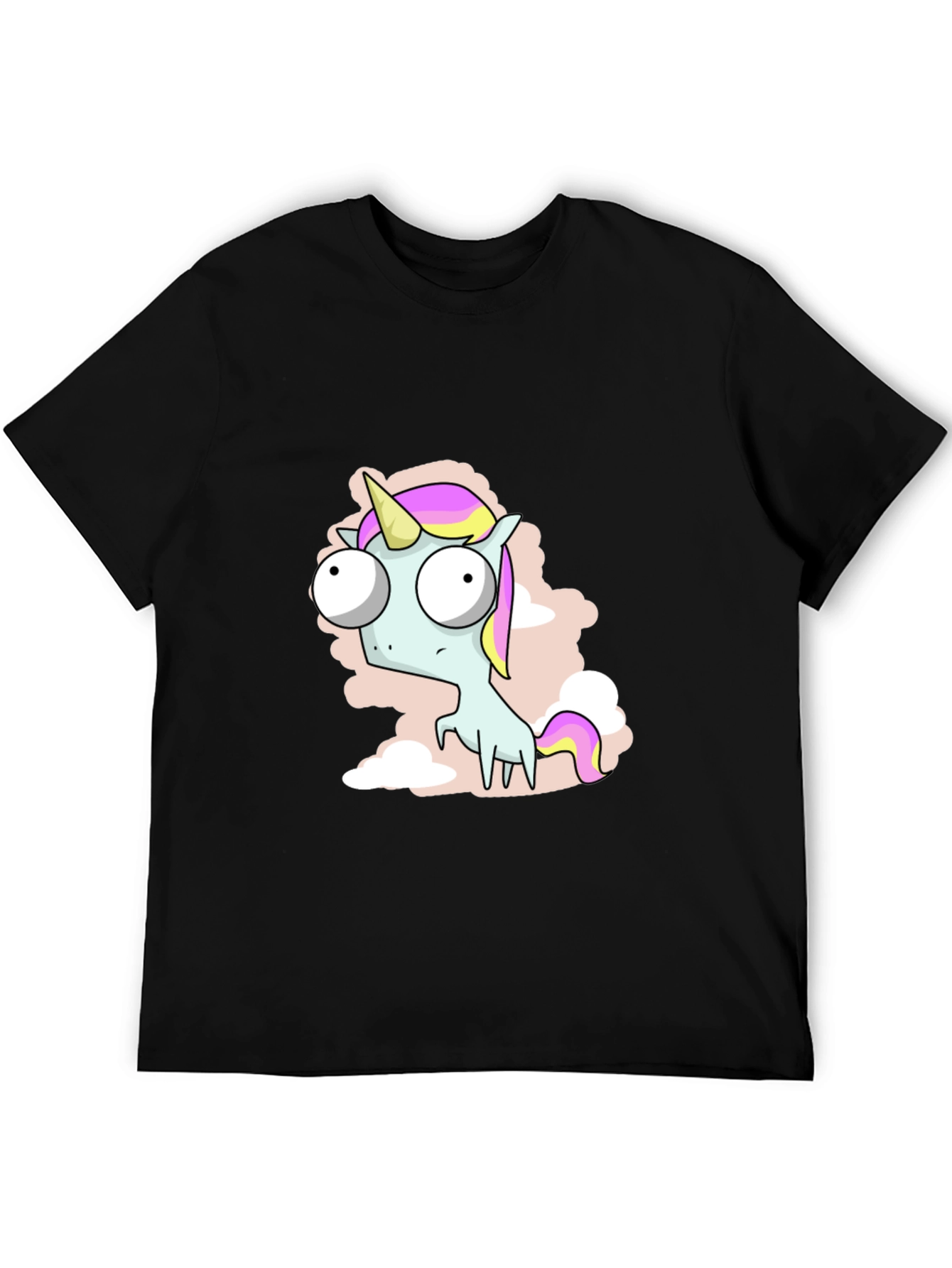 Funny Unicorn T-Shirt - Cartoon Style
