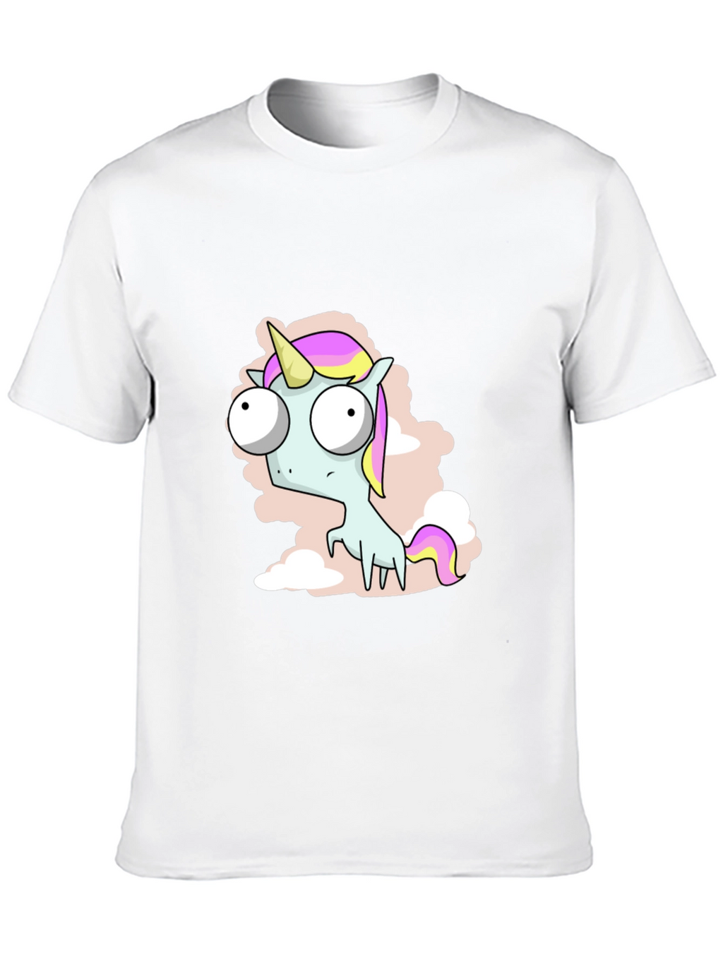 Funny Unicorn T-Shirt - Cartoon Style