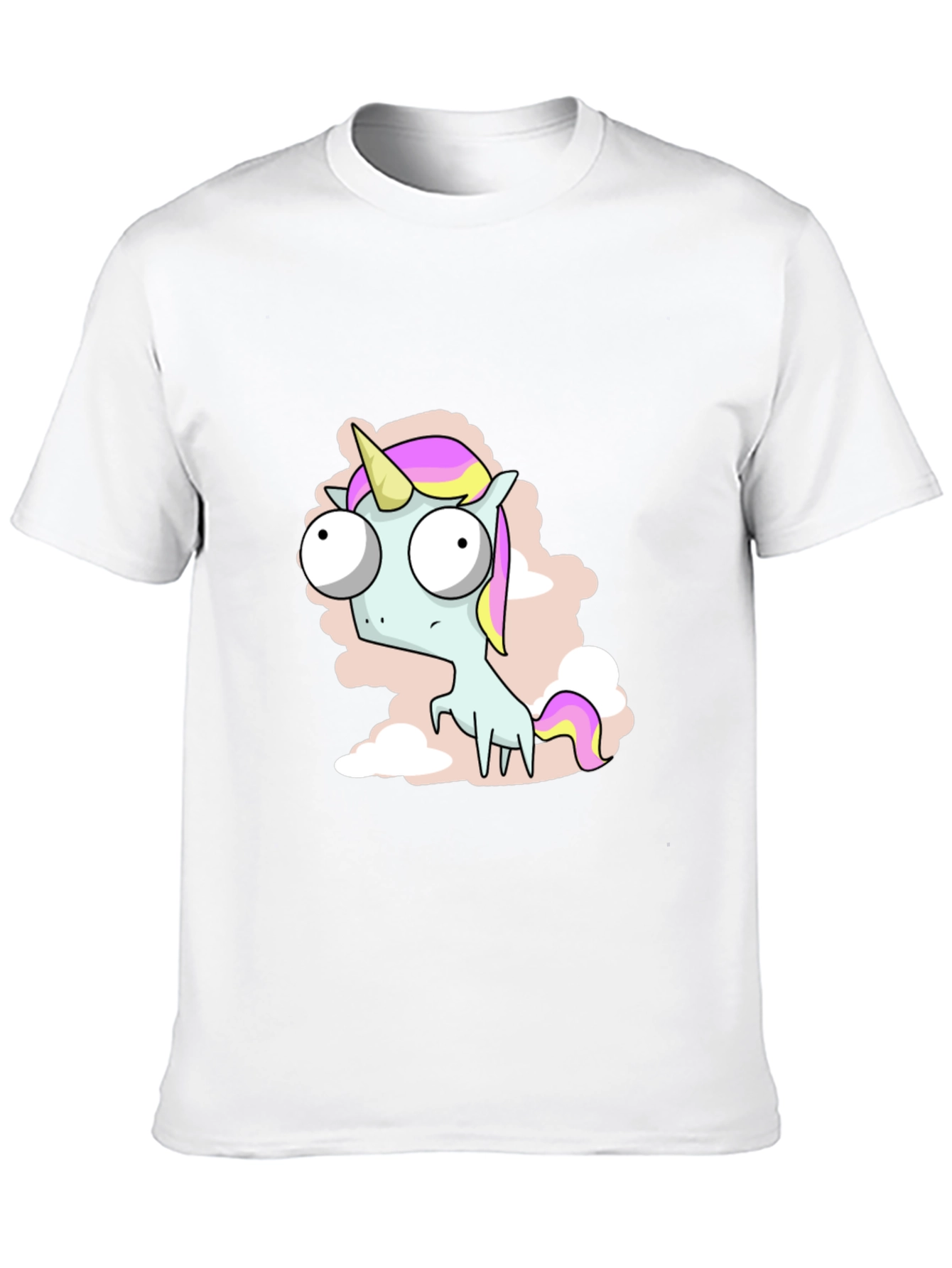 Funny Unicorn T-Shirt - Cartoon Style