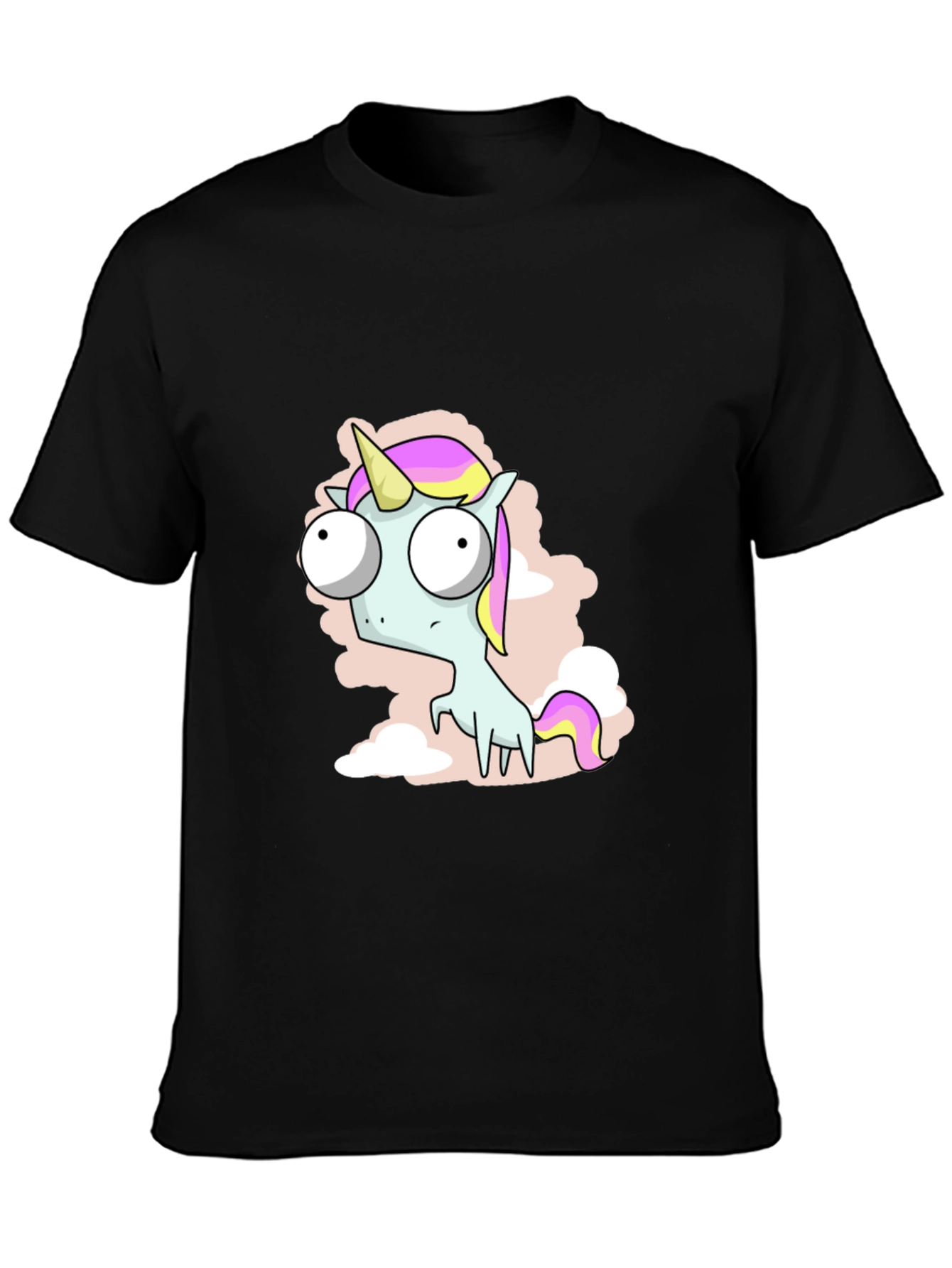 Funny Unicorn T-Shirt - Cartoon Style