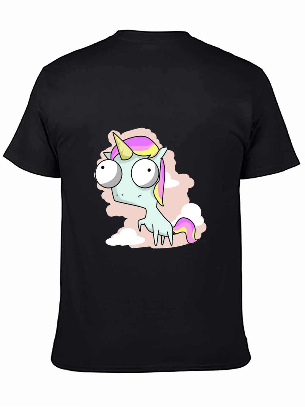 Funny Unicorn T-Shirt - Cartoon Style