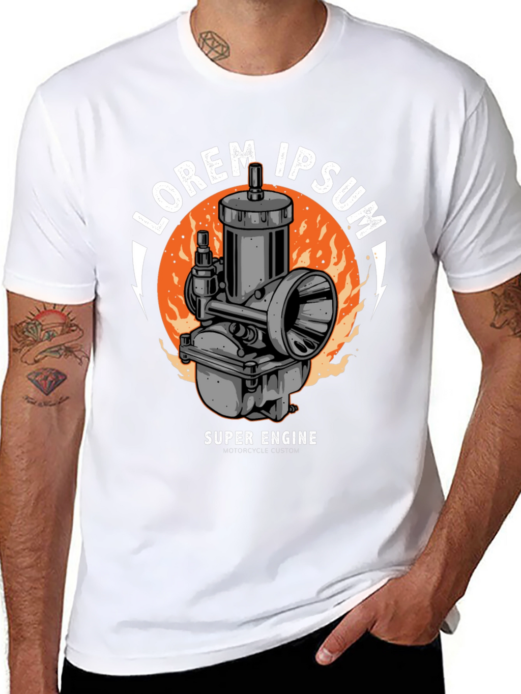 Super Engine Graphic Tee