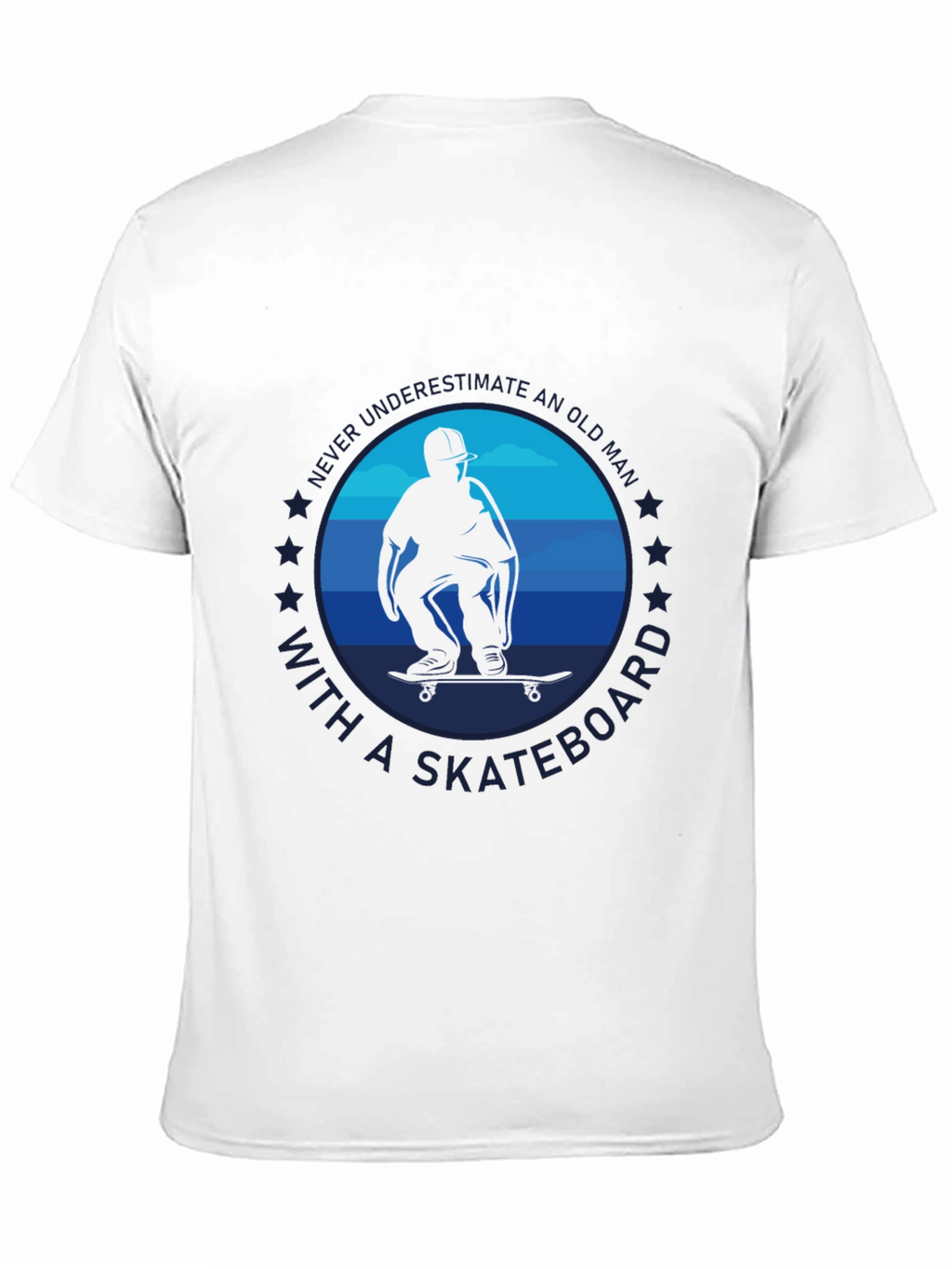 Old Man Skateboard T-Shirt