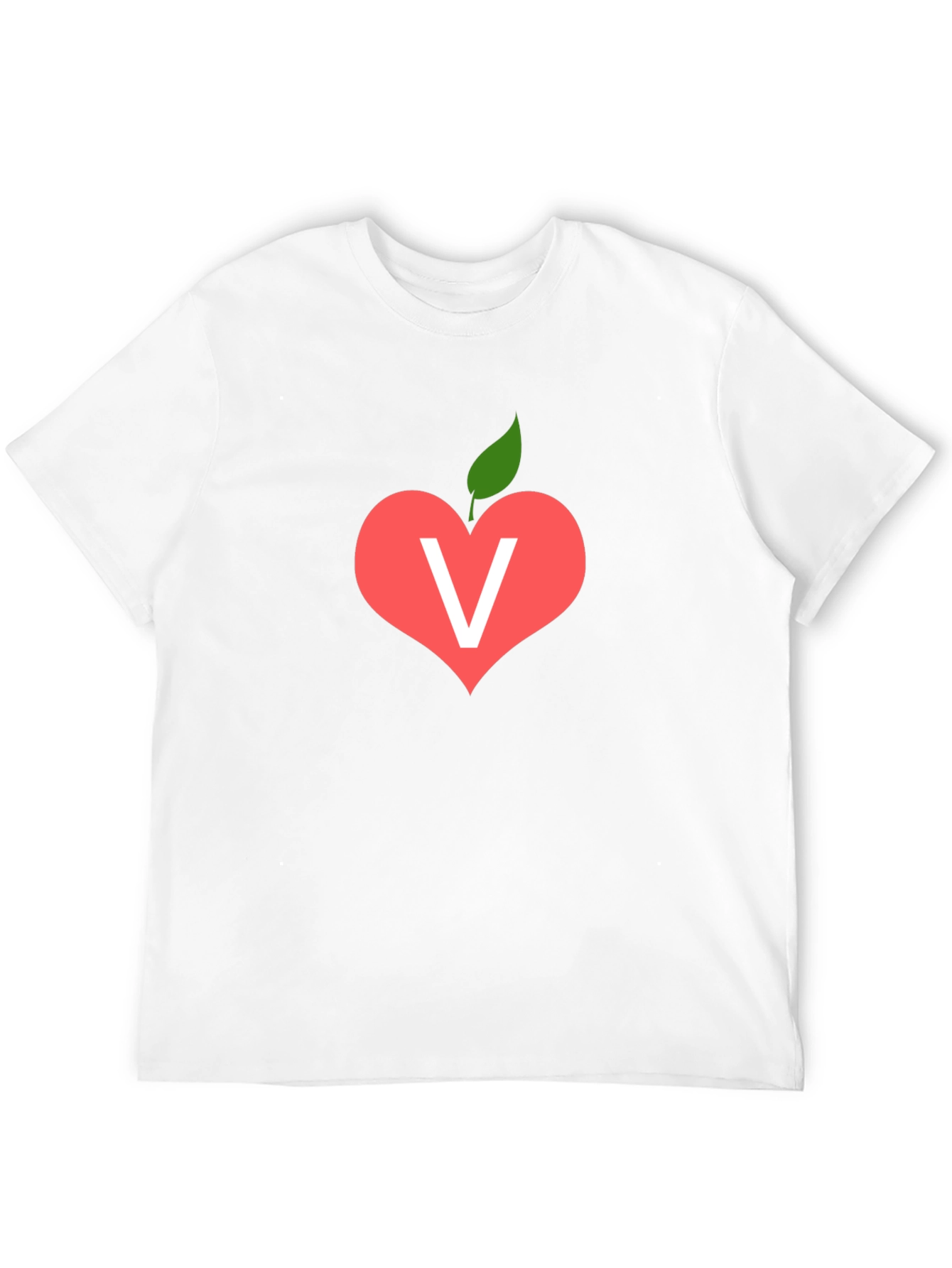 Vegan Heart T-Shirt - Love Veggies!