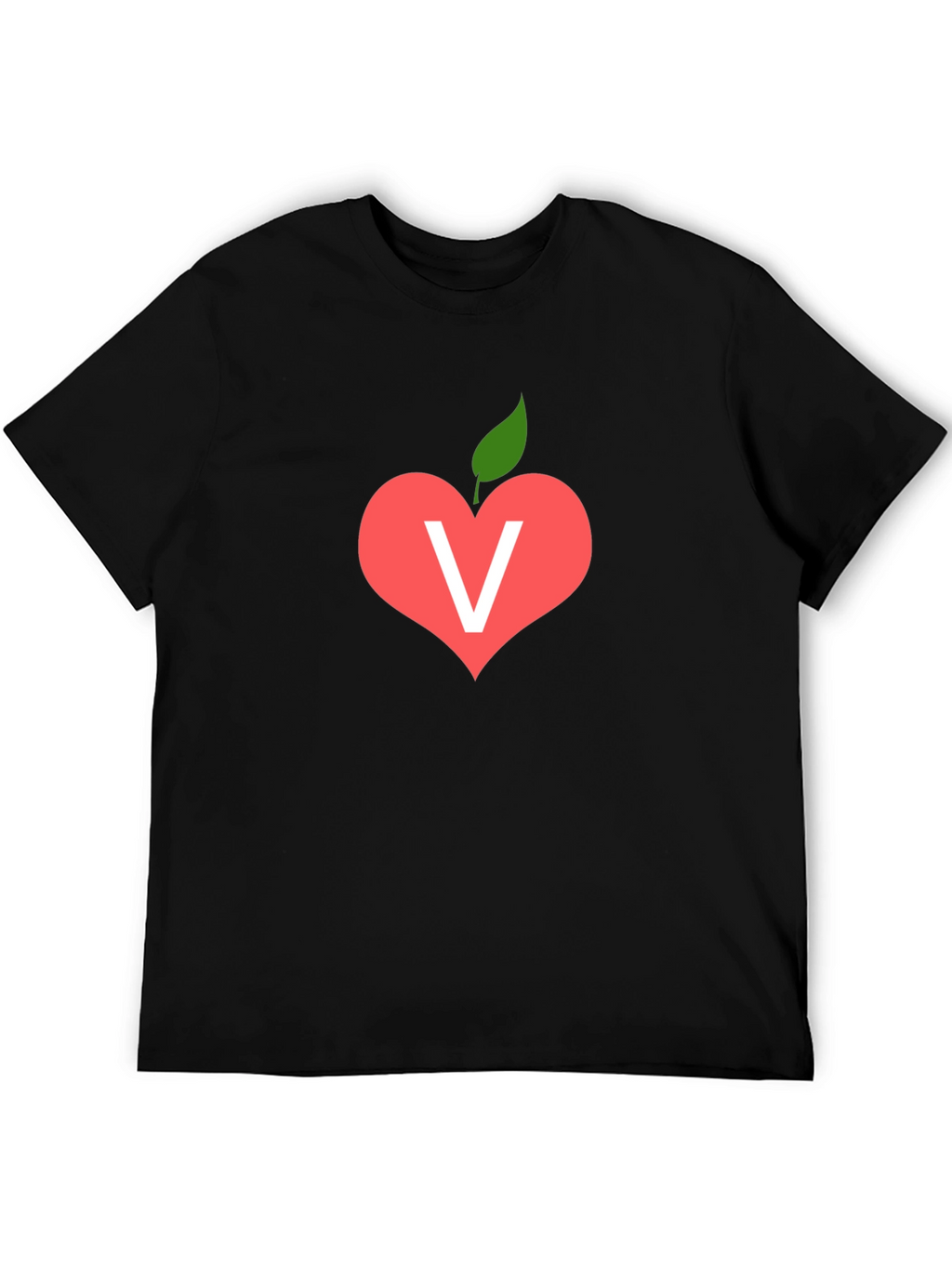 Vegan Heart T-Shirt - Love Veggies!