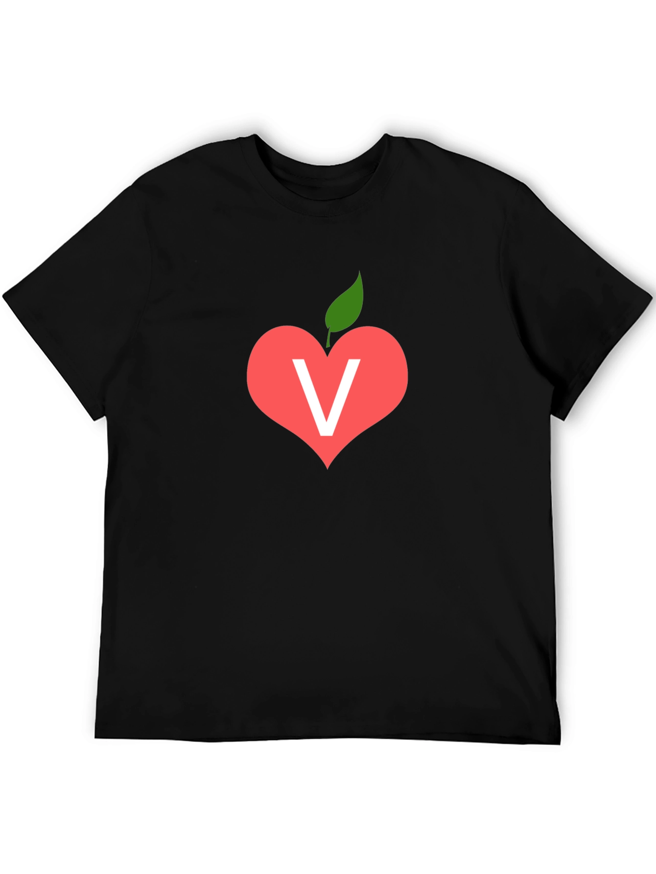 Vegan Heart T-Shirt - Love Veggies!