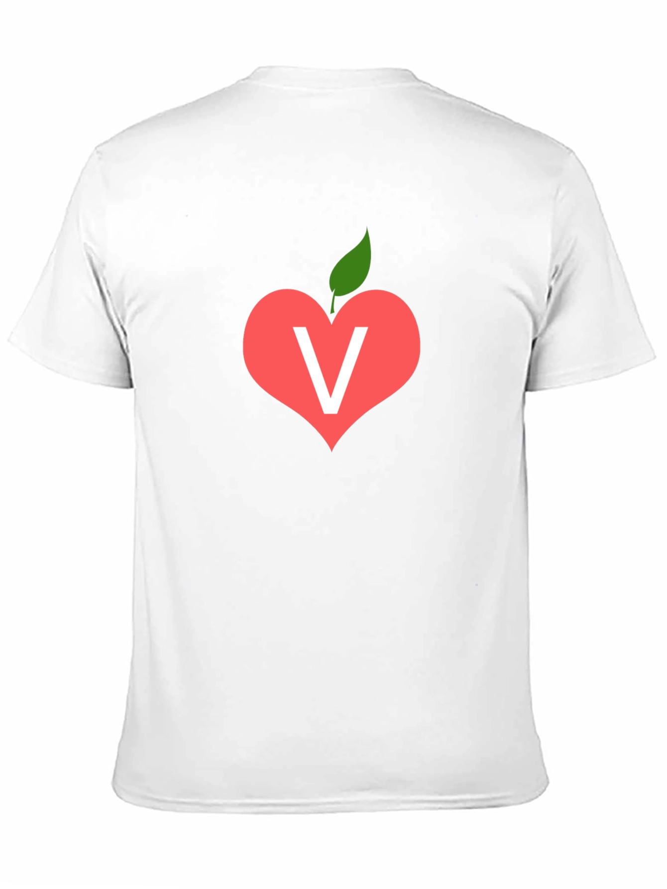 Vegan Heart T-Shirt - Love Veggies!
