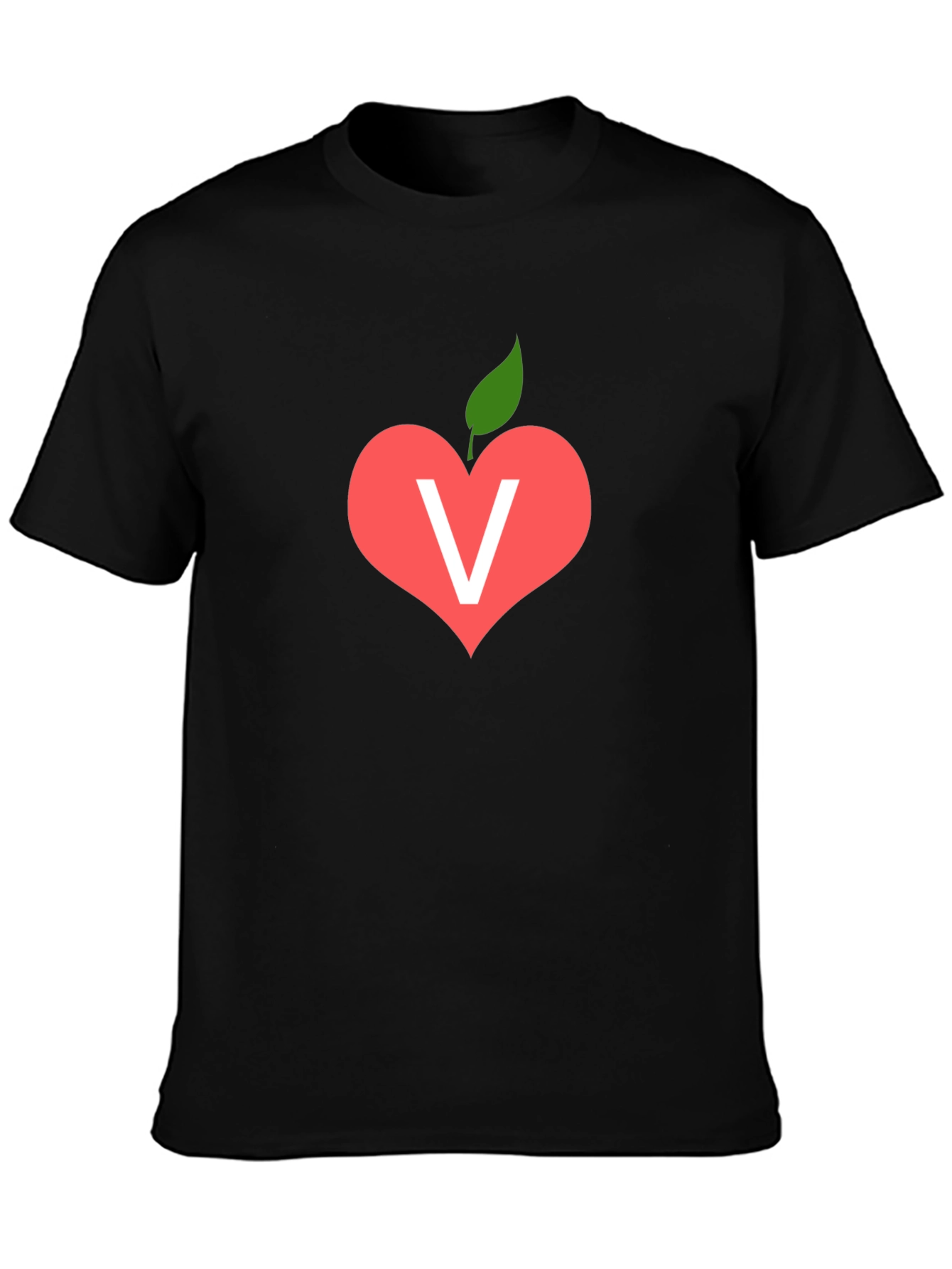 Vegan Heart T-Shirt - Love Veggies!