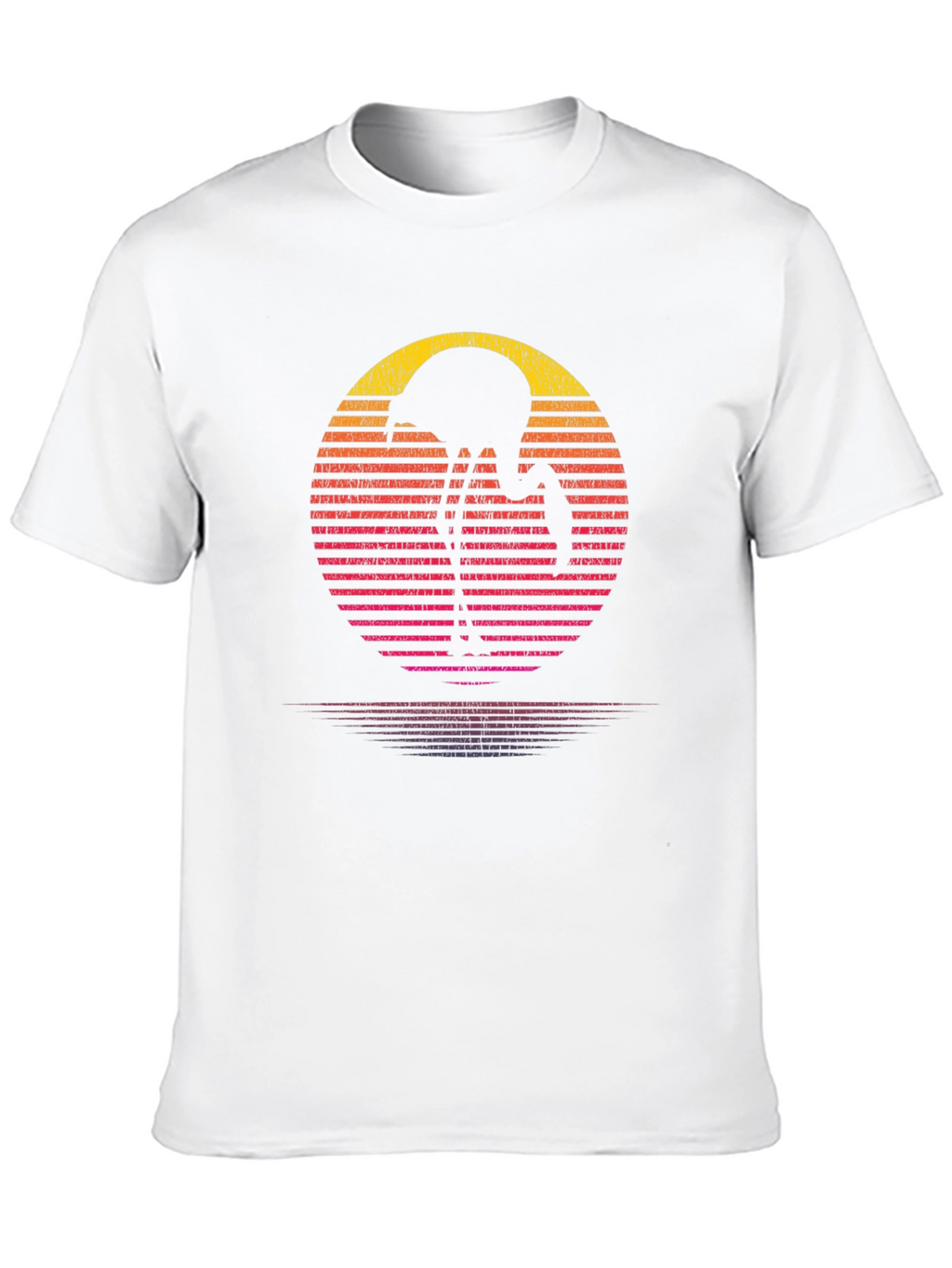 Retro Flamingo Sunset T-Shirt