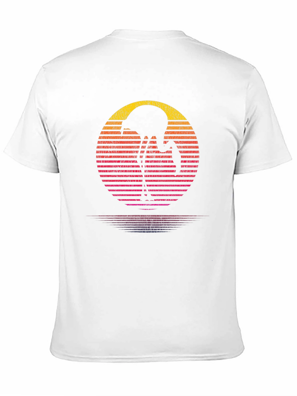 Retro Flamingo Sunset T-Shirt