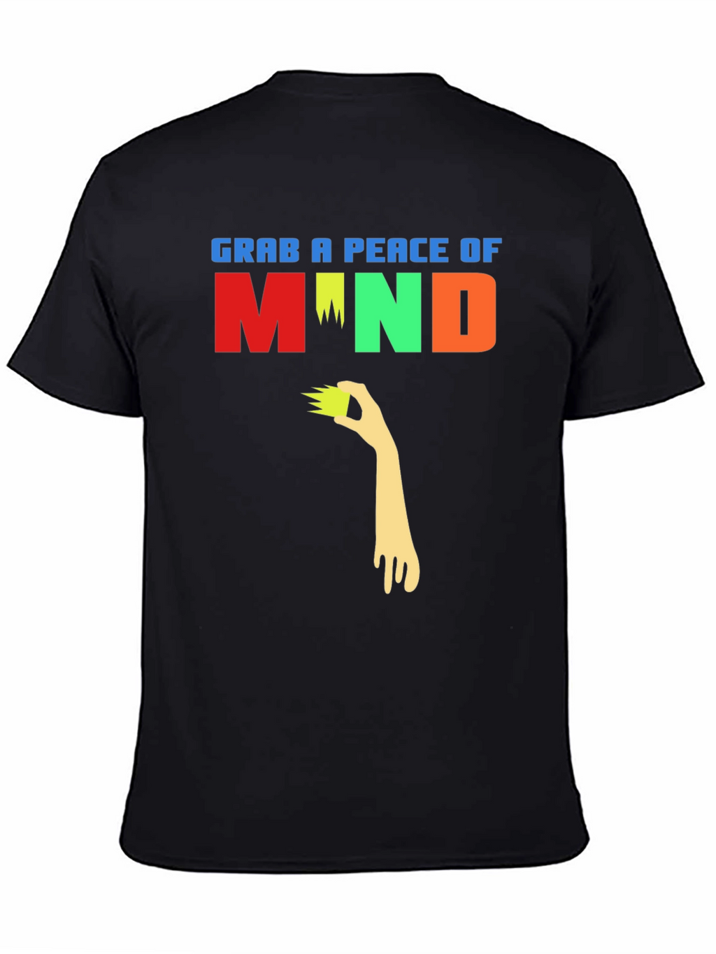Grab A Peace Of Mind Graphic T-Shirt