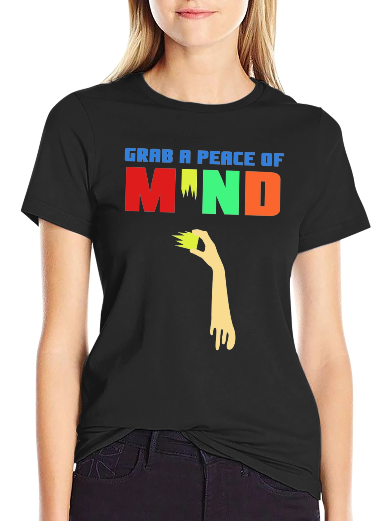 Grab A Peace Of Mind Graphic T-Shirt
