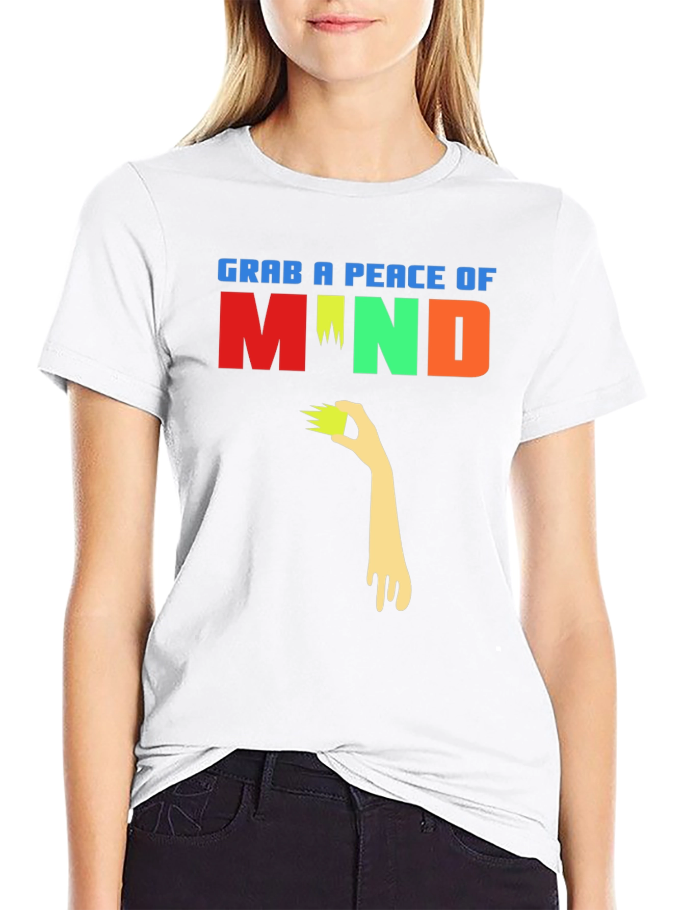 Grab A Peace Of Mind Graphic T-Shirt