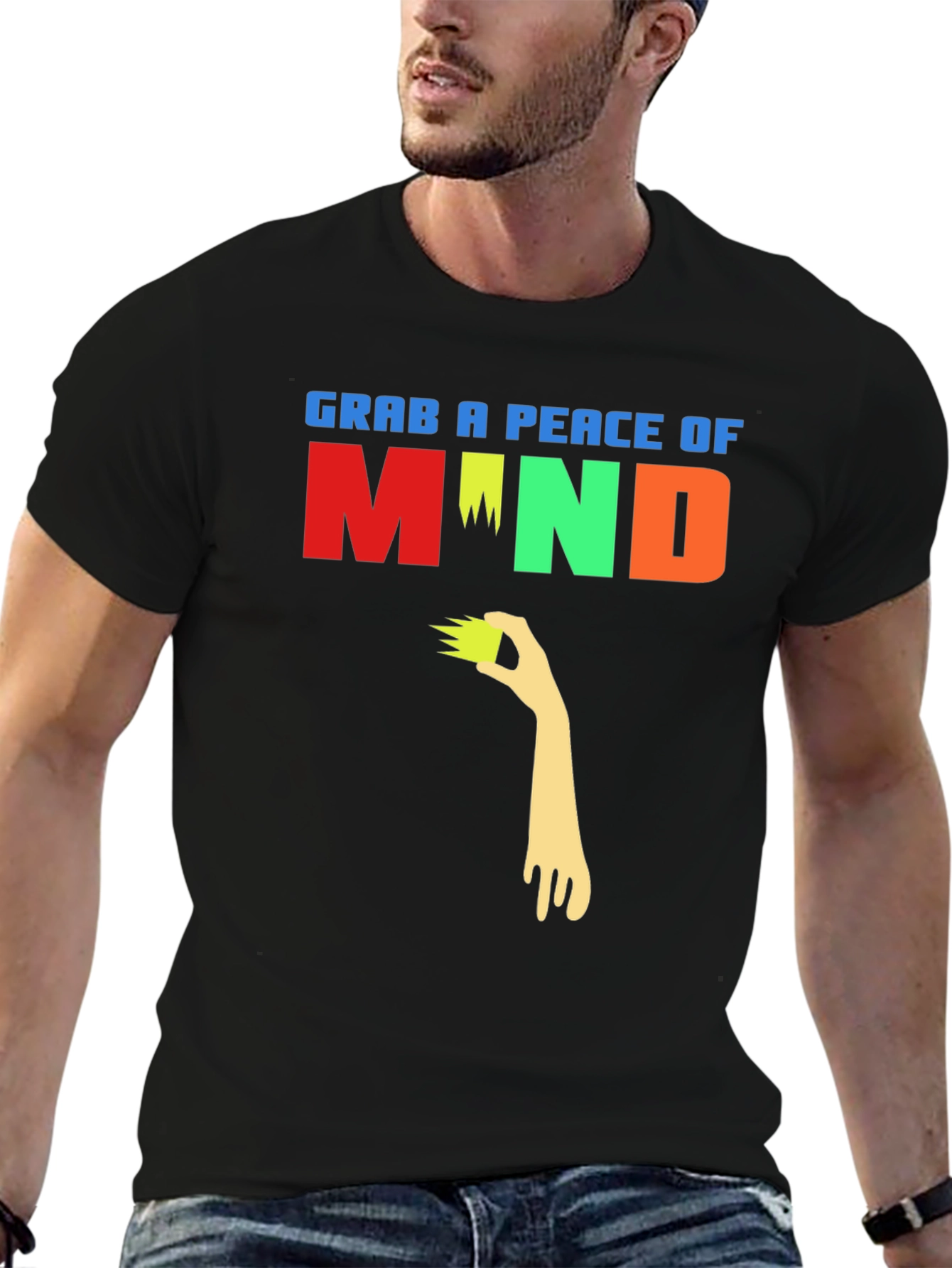 Grab A Peace Of Mind Graphic T-Shirt