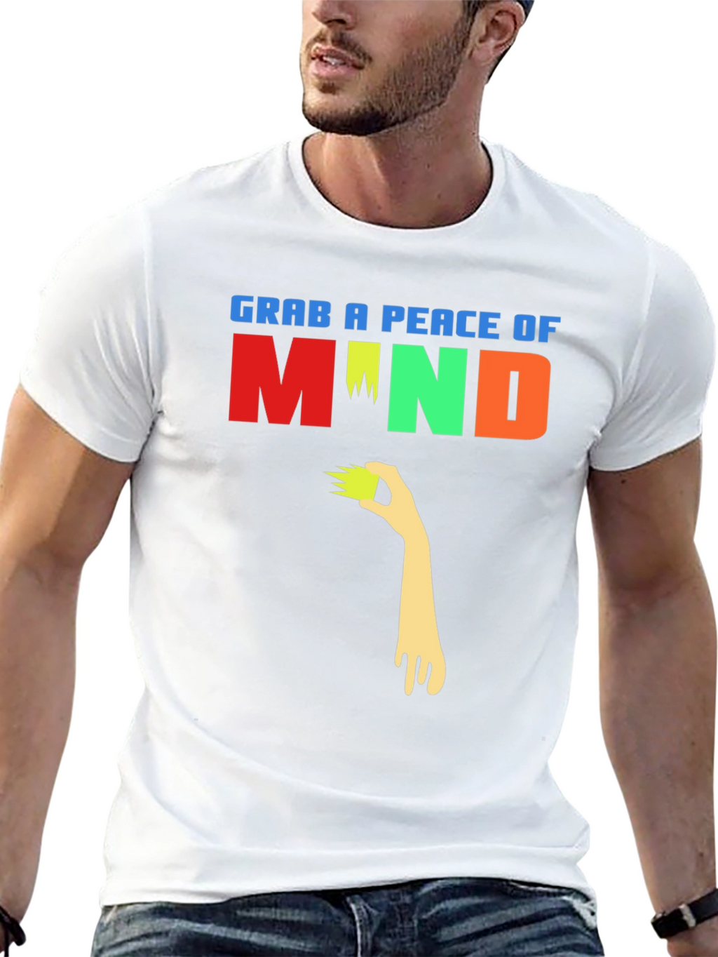 Grab A Peace Of Mind Graphic T-Shirt