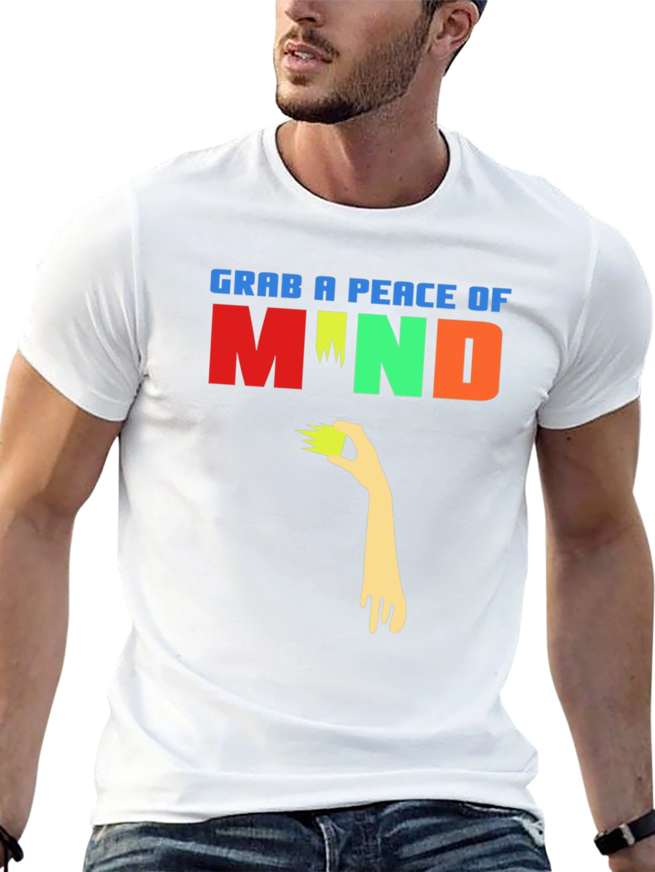 Grab A Peace Of Mind Graphic T-Shirt
