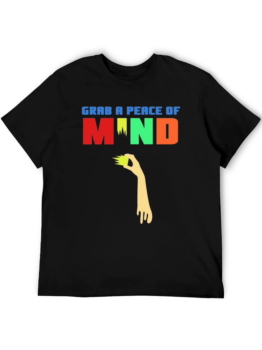 Grab A Peace Of Mind Graphic T-Shirt