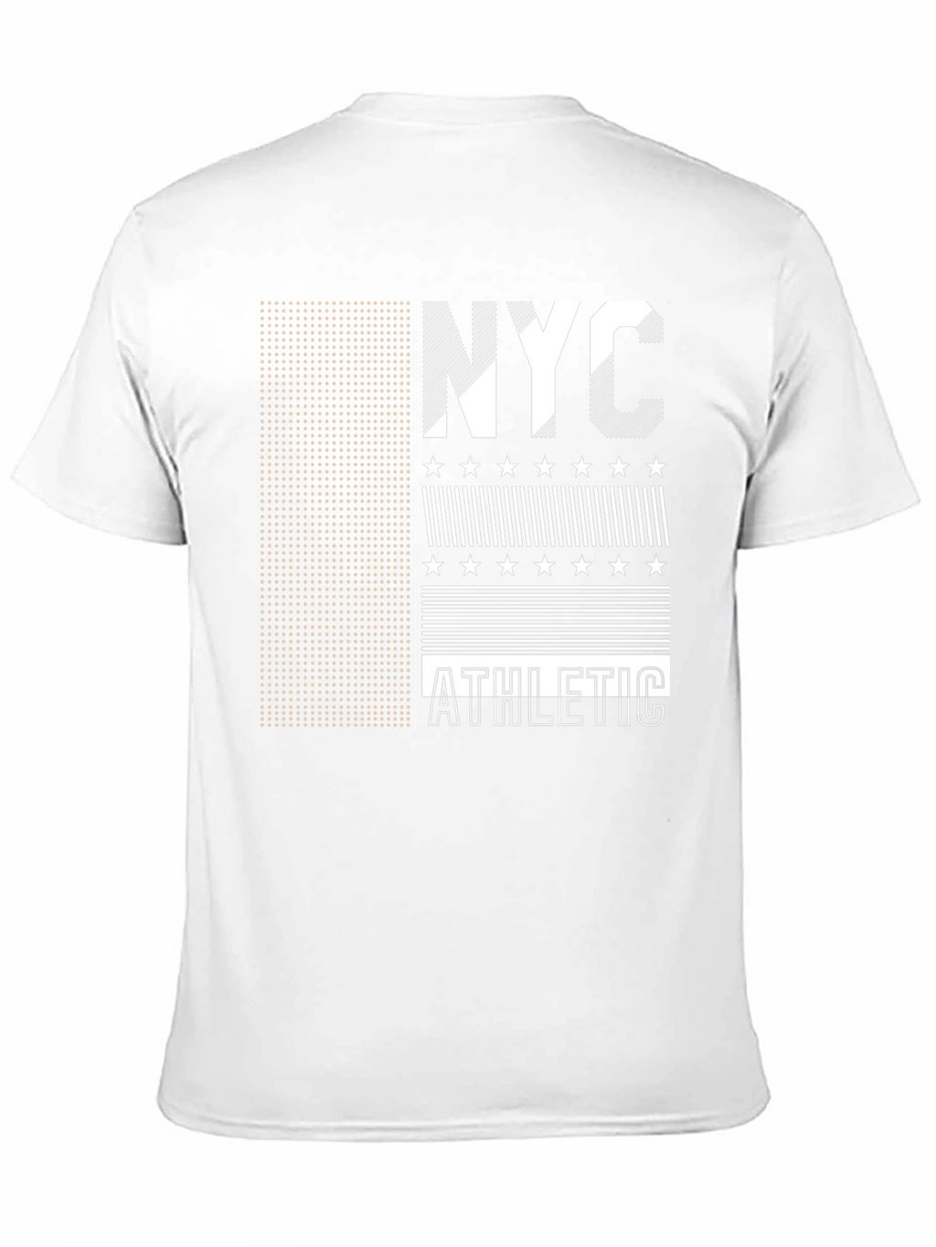 NYC Athletic Graphic Print Black T-Shirt