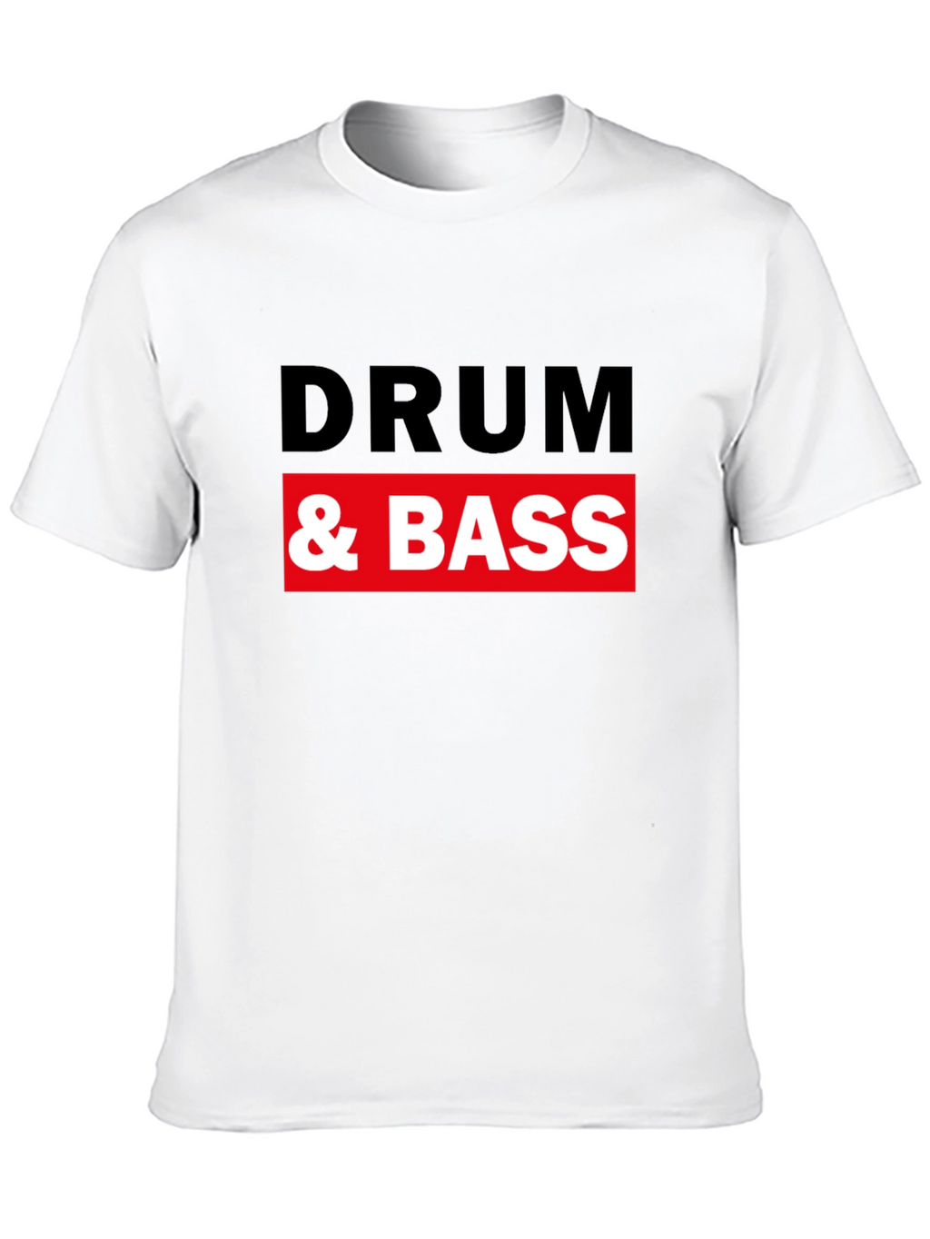 Drum & Bass Graphic Black T-Shirt