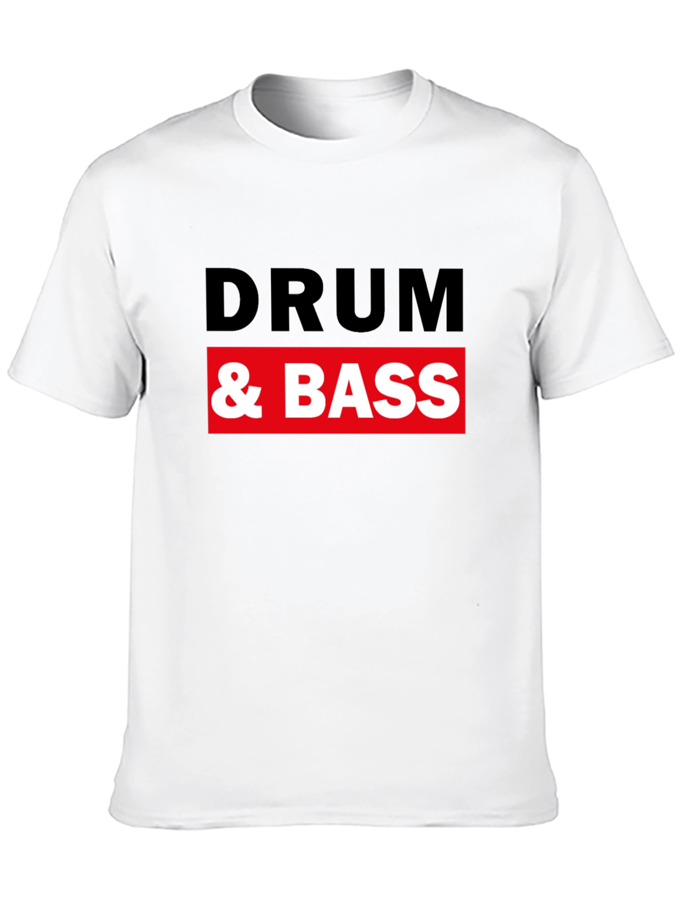 Drum & Bass Graphic Black T-Shirt