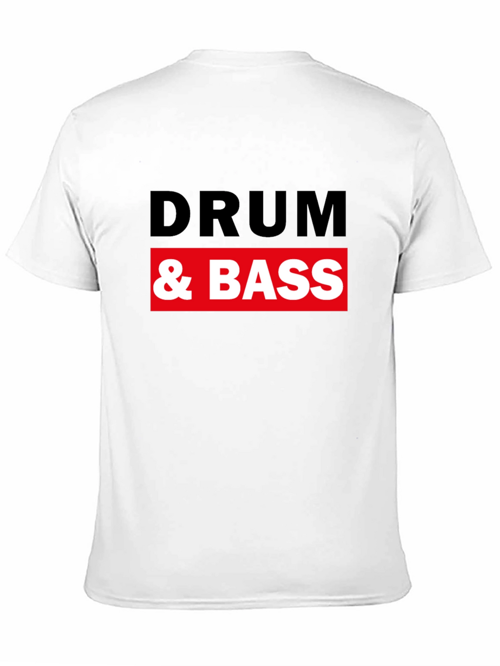 Drum & Bass Graphic Black T-Shirt