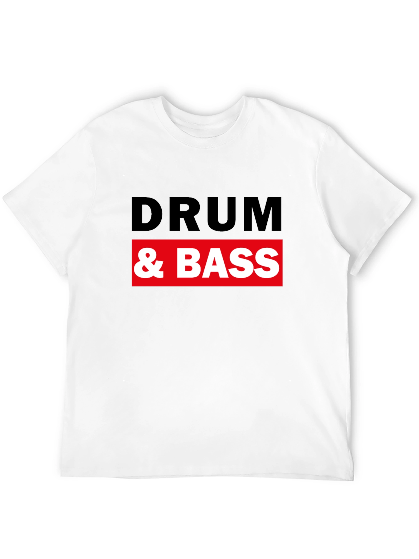 Drum & Bass Graphic Black T-Shirt